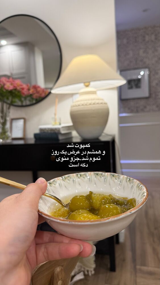  جدید ترین استوری اینستاگرام لیلی زمردیان