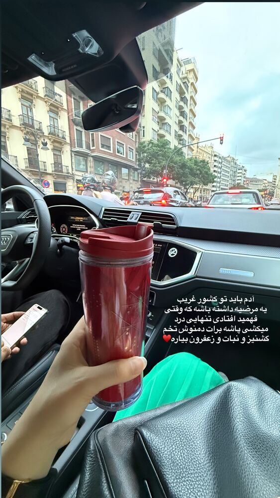  جدید ترین استوری اینستاگرام لیلی زمردیان