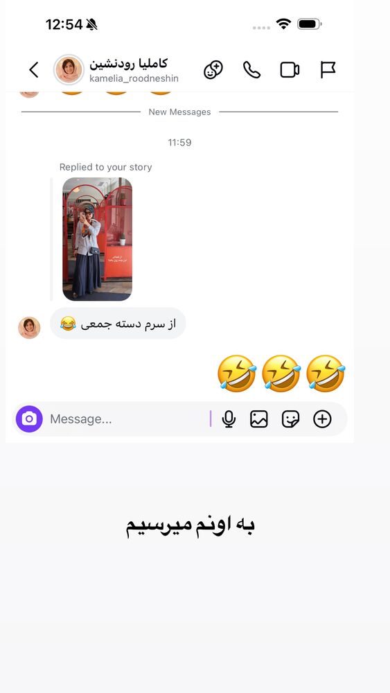  جدید ترین استوری اینستاگرام لیلی زمردیان