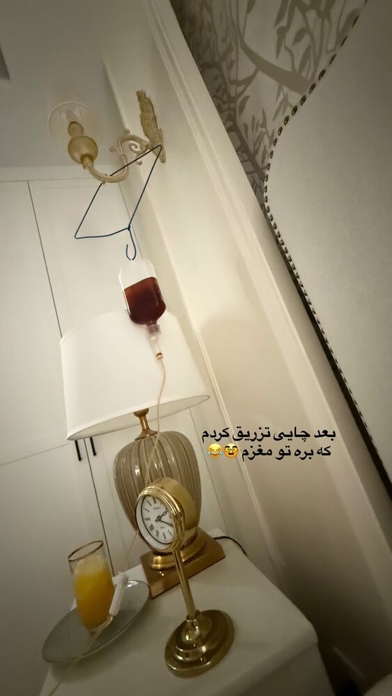  جدید ترین استوری اینستاگرام لیلی زمردیان
