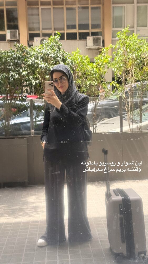  جدید ترین استوری اینستاگرام لیلی زمردیان