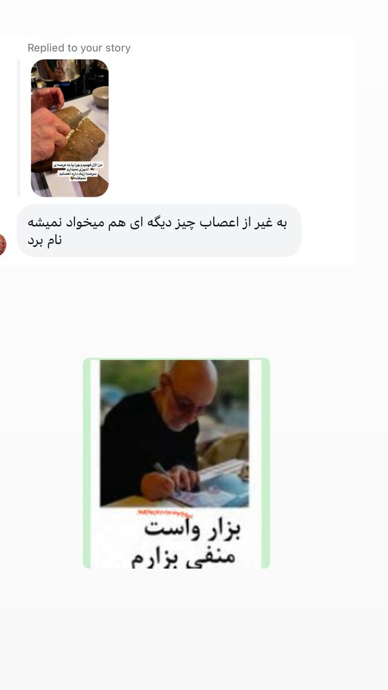  جدید ترین استوری اینستاگرام لیلی زمردیان