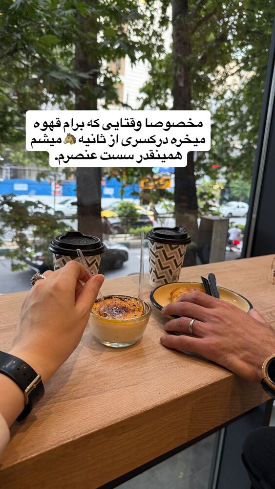 جدید ترین استوری اینستاگرام لیلی زمردیان
