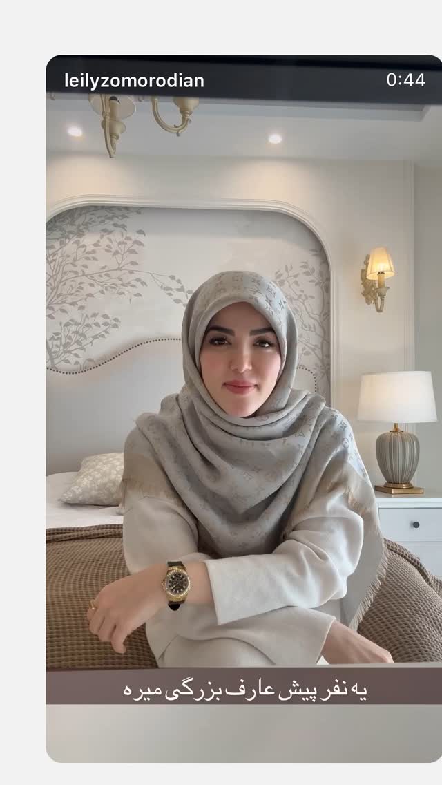  جدید ترین استوری اینستاگرام لیلی زمردیان