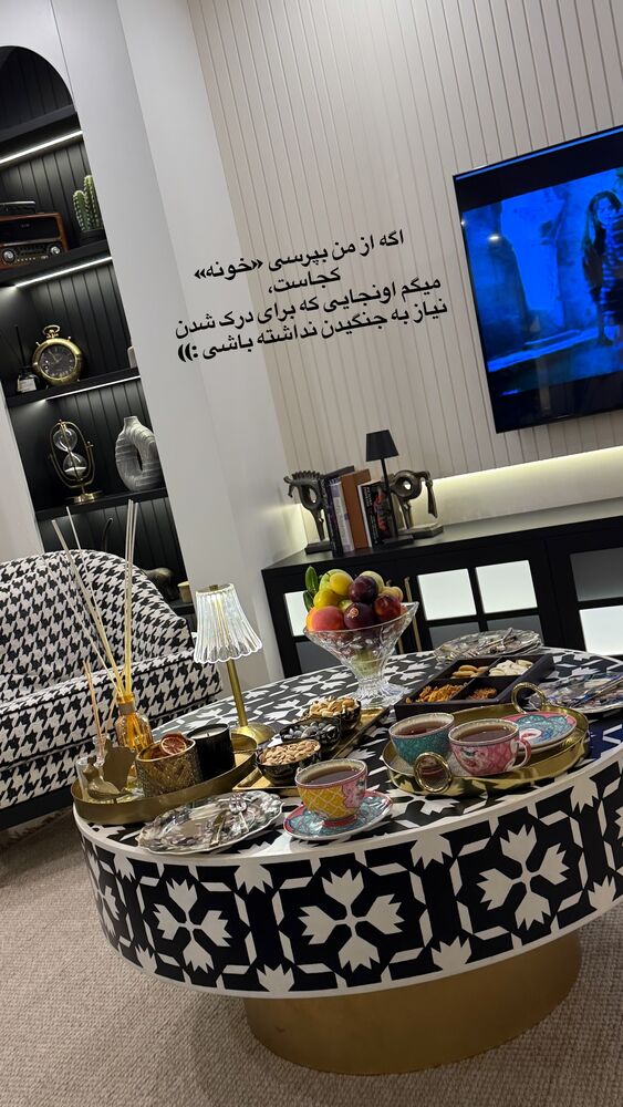  جدید ترین استوری اینستاگرام لیلی زمردیان