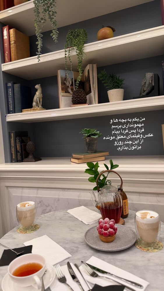  جدید ترین استوری اینستاگرام لیلی زمردیان