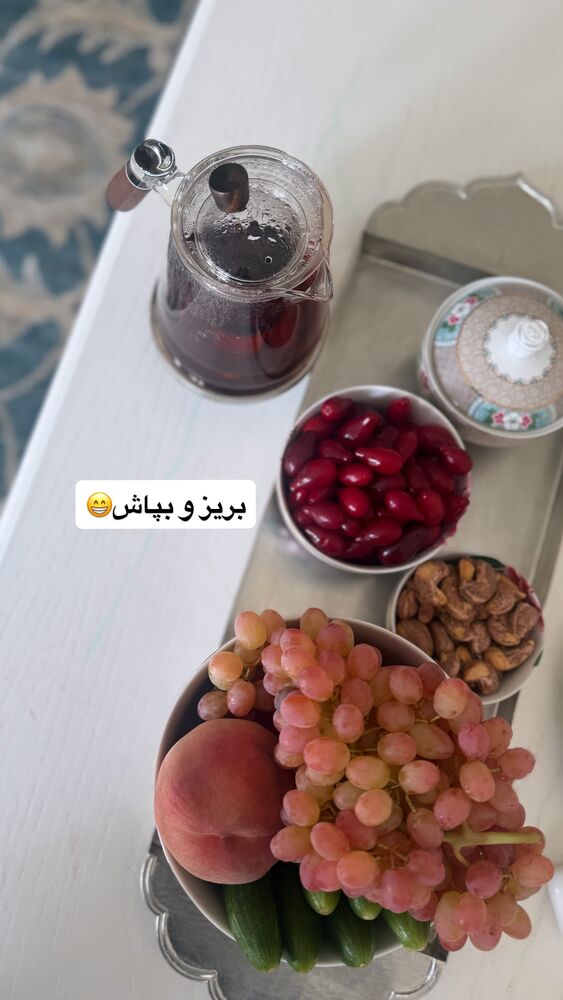  جدید ترین استوری اینستاگرام لیلی زمردیان