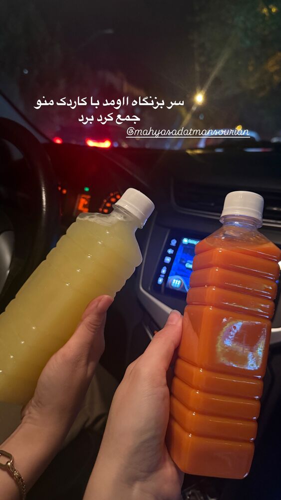  جدید ترین استوری اینستاگرام لیلی زمردیان