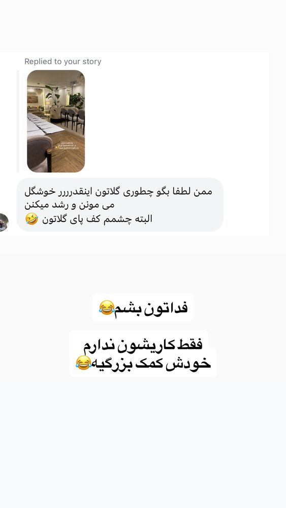  جدید ترین استوری اینستاگرام لیلی زمردیان