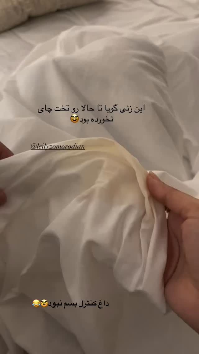  جدید ترین استوری اینستاگرام لیلی زمردیان