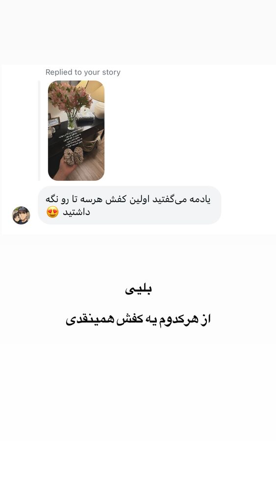  جدید ترین استوری اینستاگرام لیلی زمردیان