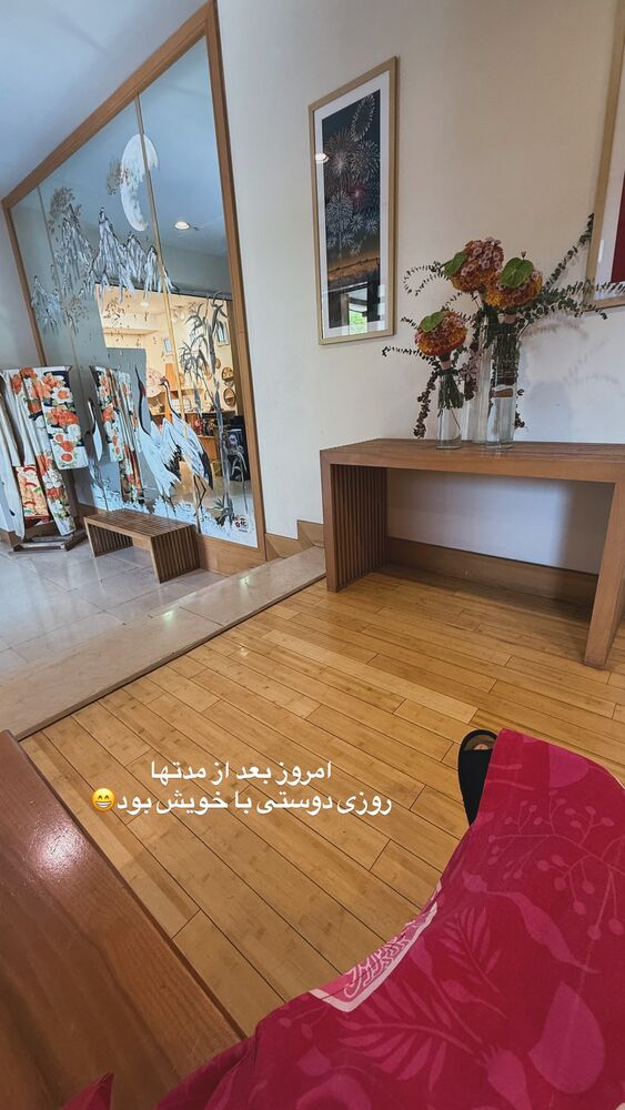  جدید ترین استوری اینستاگرام لیلی زمردیان
