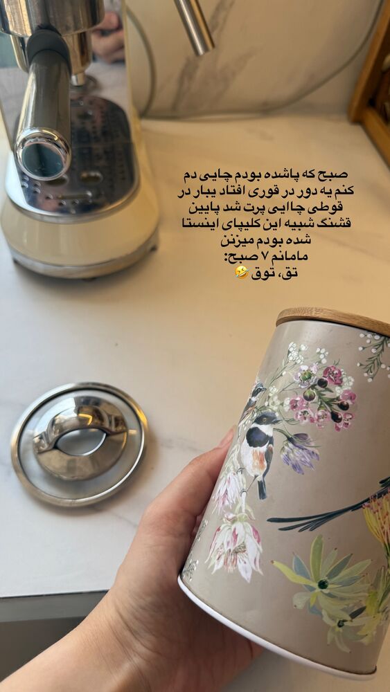  جدید ترین استوری اینستاگرام لیلی زمردیان