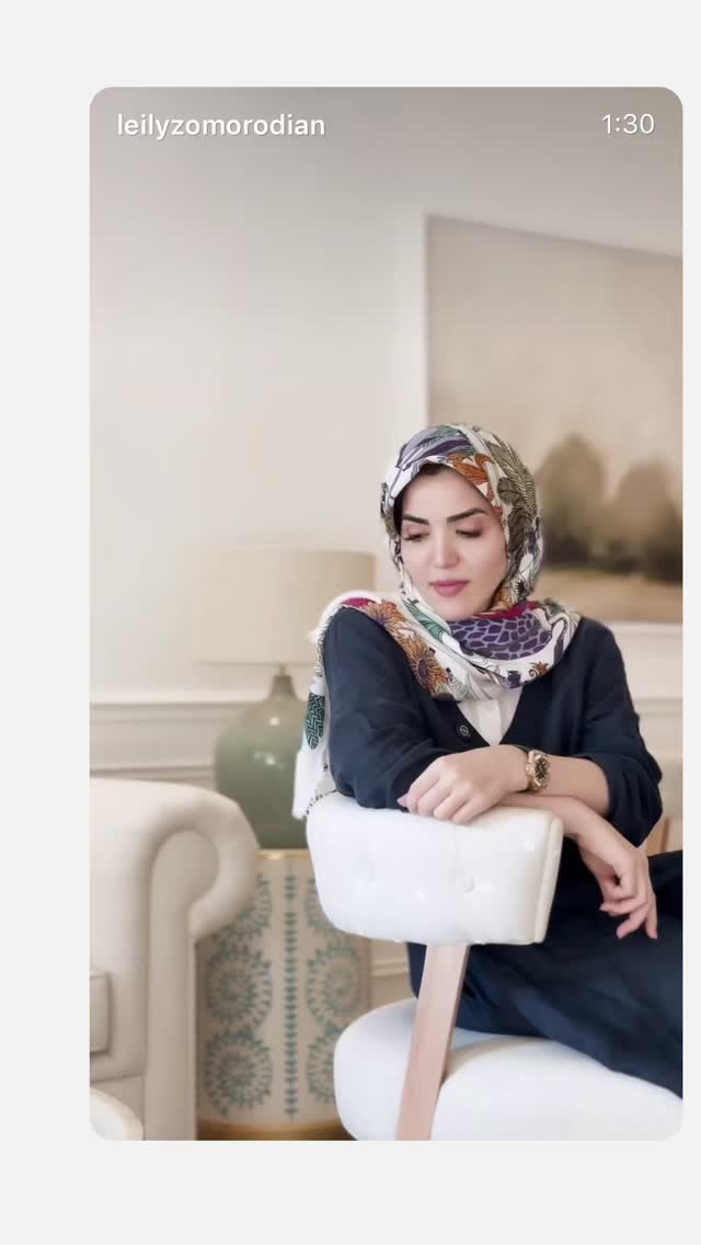  جدید ترین استوری اینستاگرام لیلی زمردیان