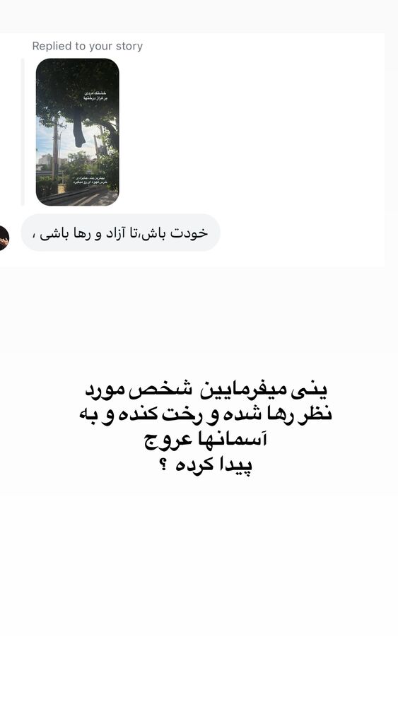  جدید ترین استوری اینستاگرام لیلی زمردیان