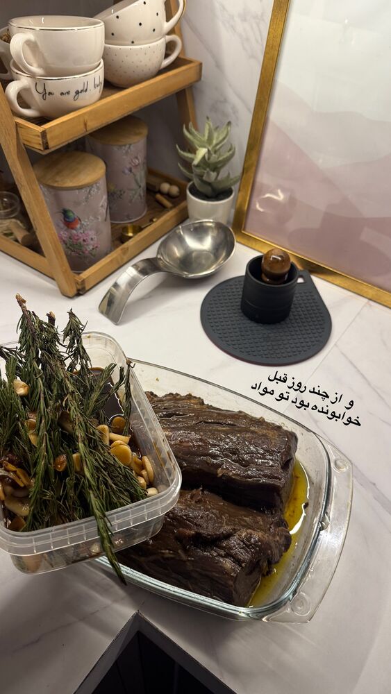  جدید ترین استوری اینستاگرام لیلی زمردیان