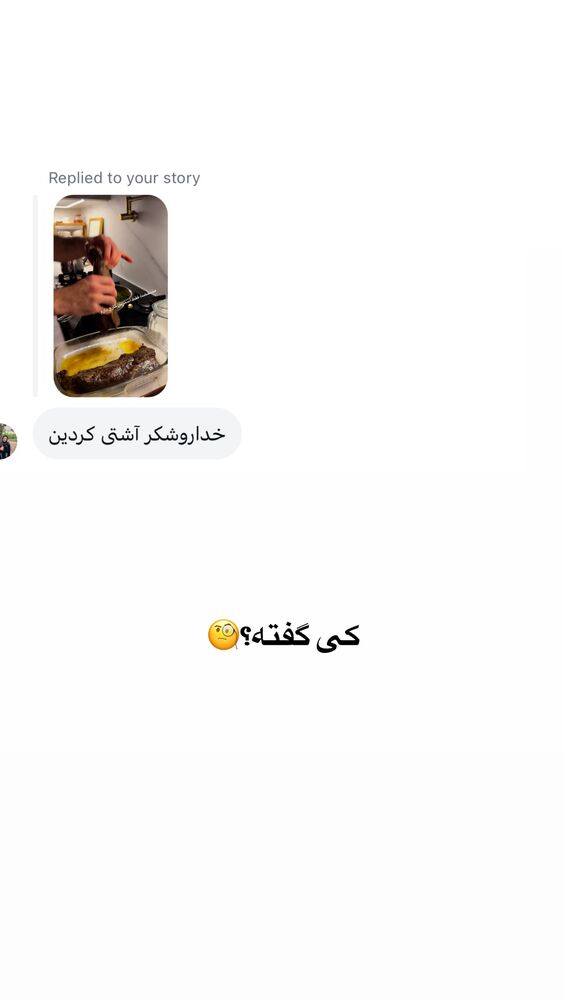  جدید ترین استوری اینستاگرام لیلی زمردیان