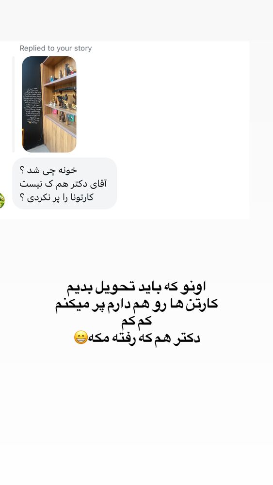  جدید ترین استوری اینستاگرام لیلی زمردیان