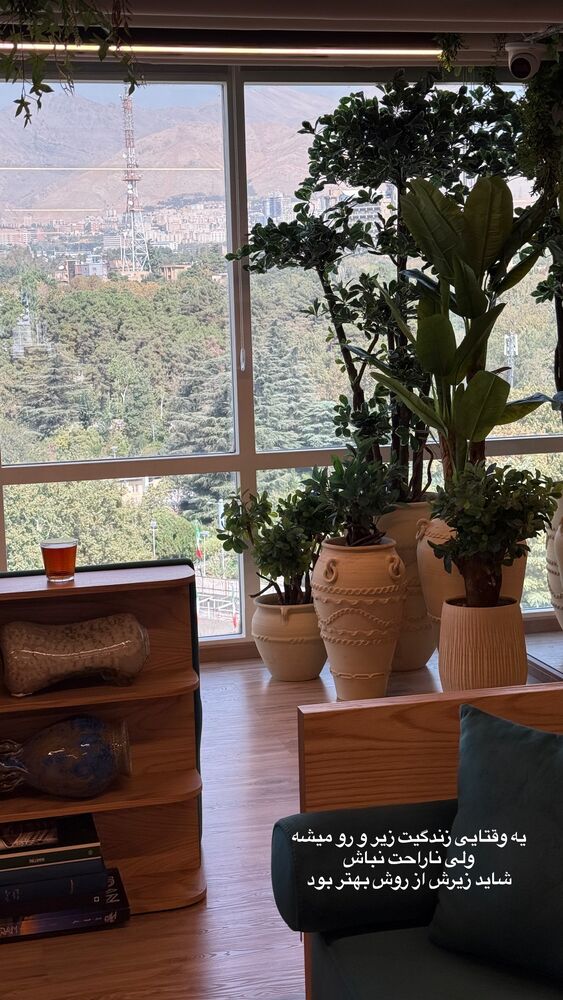  جدید ترین استوری اینستاگرام لیلی زمردیان