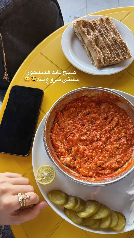  جدید ترین استوری اینستاگرام لیلی زمردیان