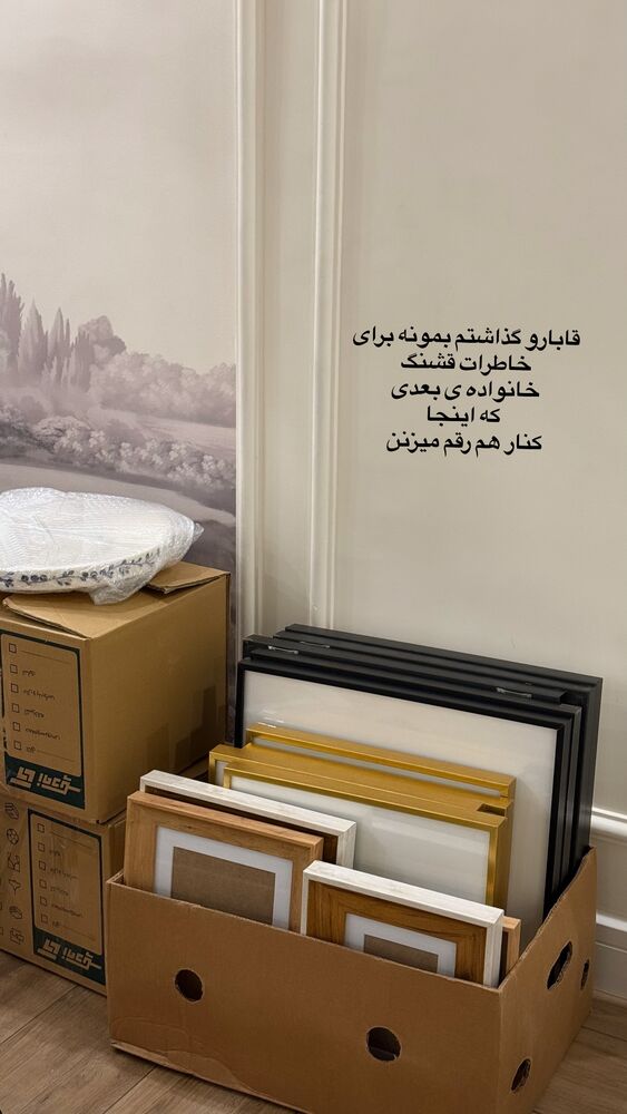  جدید ترین استوری اینستاگرام لیلی زمردیان