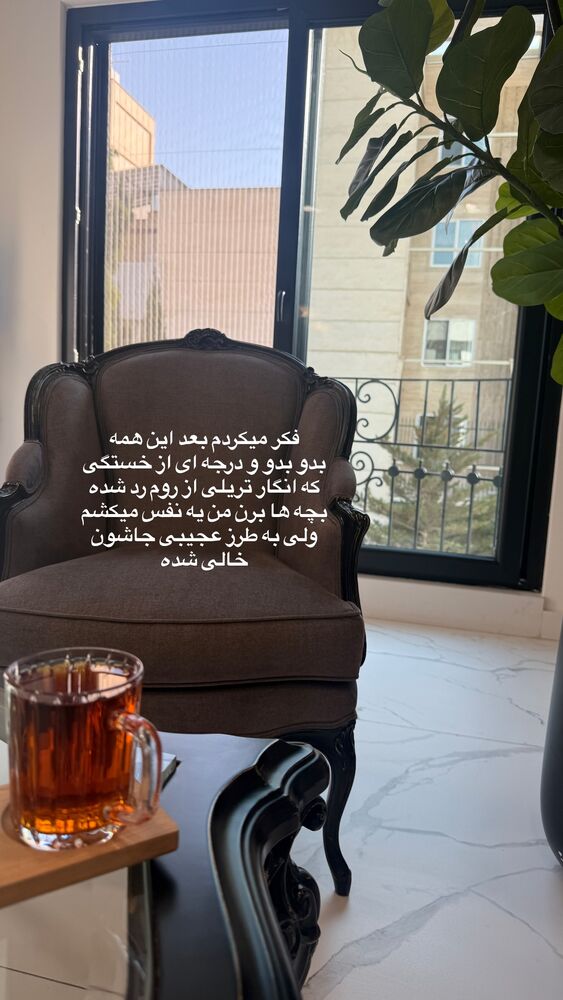  جدید ترین استوری اینستاگرام لیلی زمردیان