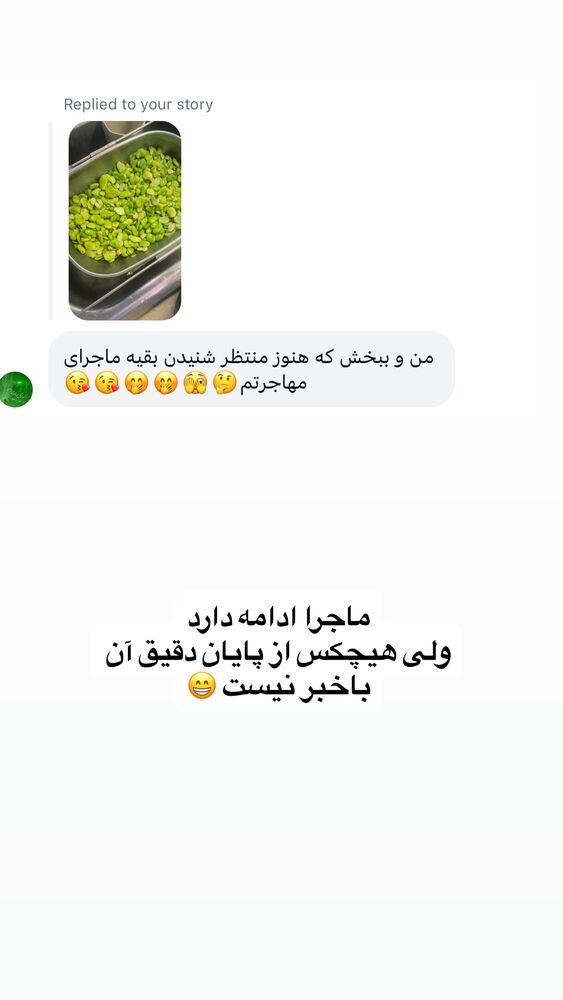  جدید ترین استوری اینستاگرام لیلی زمردیان