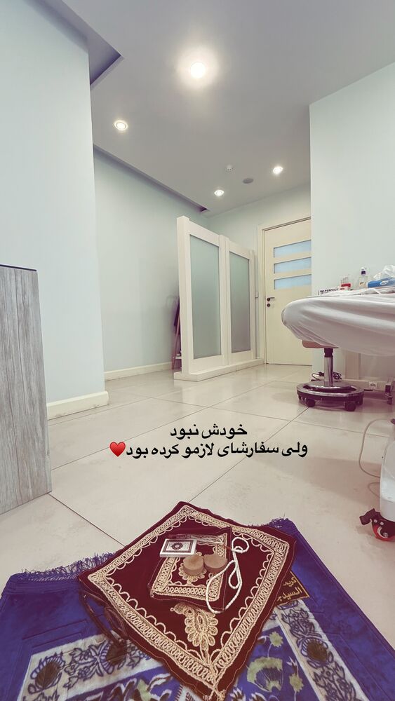  جدید ترین استوری اینستاگرام لیلی زمردیان