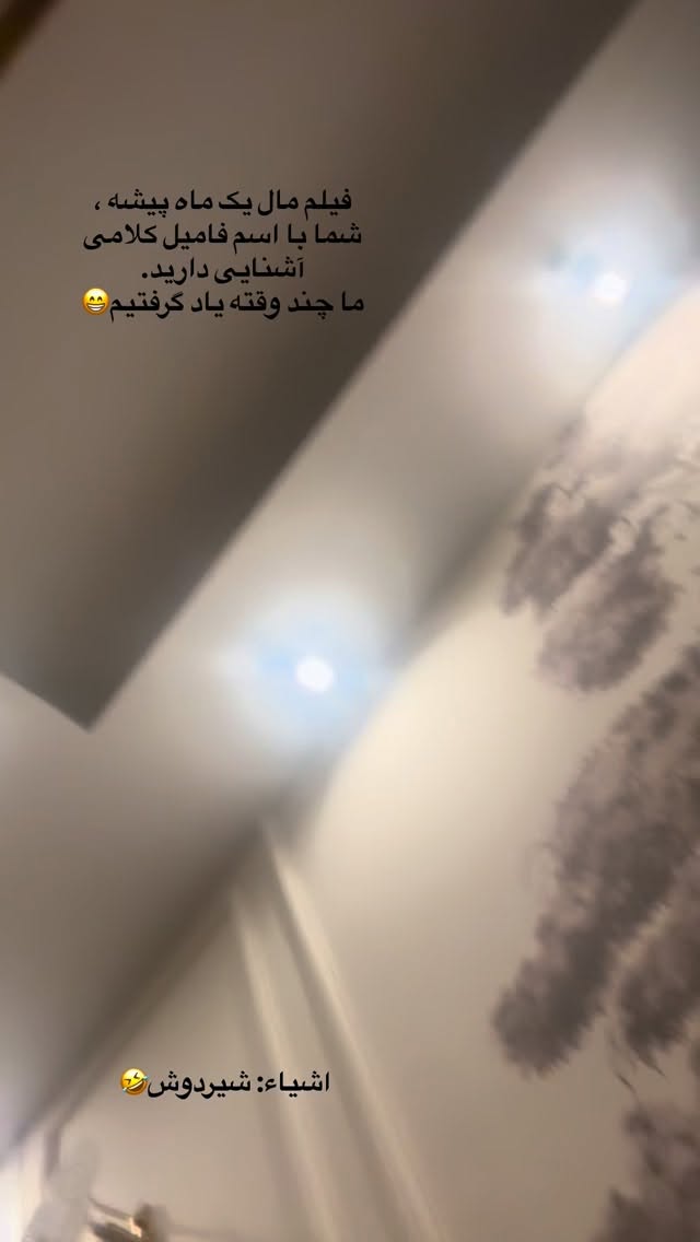  جدید ترین استوری اینستاگرام لیلی زمردیان
