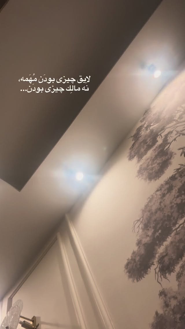  جدید ترین استوری اینستاگرام لیلی زمردیان