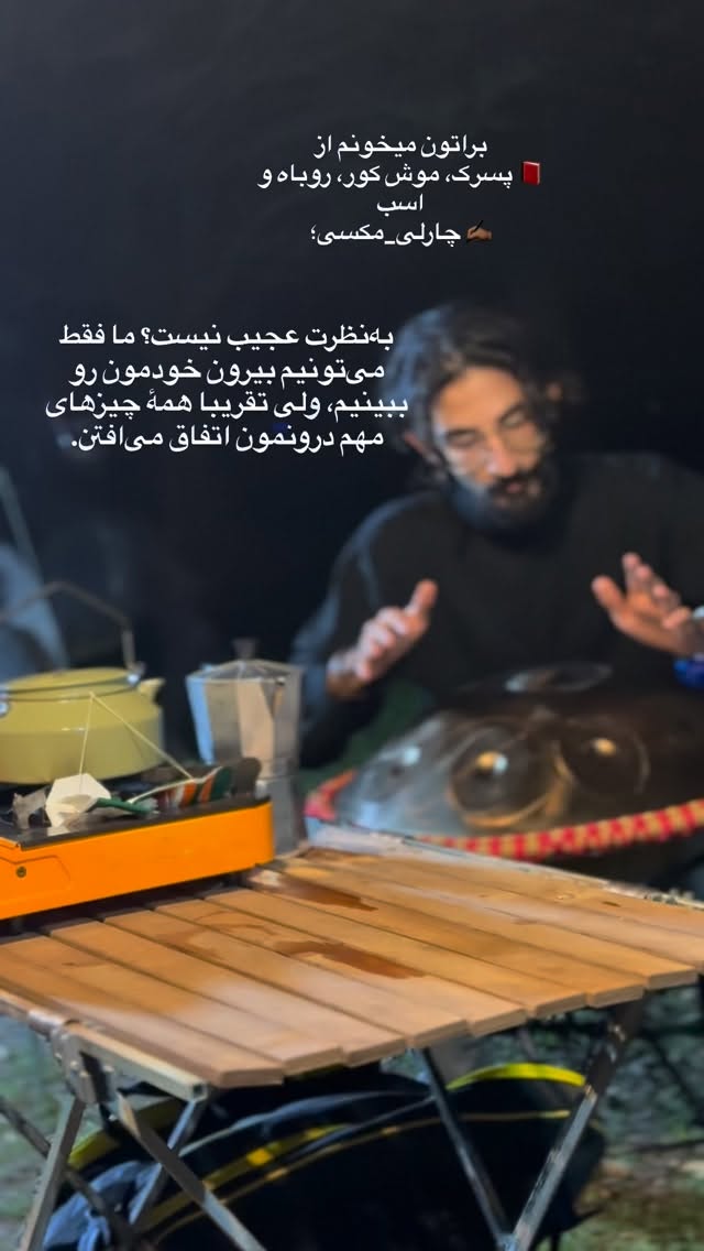  جدید ترین استوری اینستاگرام لیلی زمردیان
