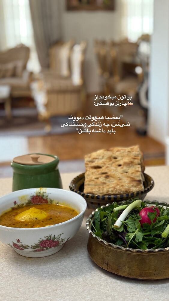  جدید ترین استوری اینستاگرام لیلی زمردیان