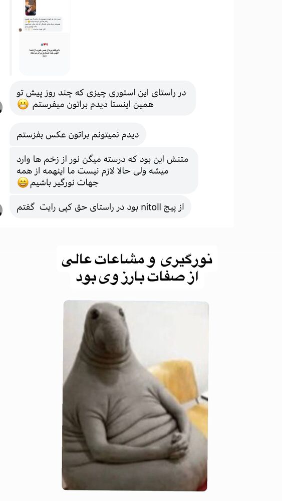  جدید ترین استوری اینستاگرام لیلی زمردیان