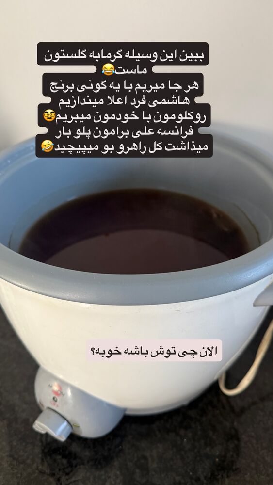  جدید ترین استوری اینستاگرام لیلی زمردیان