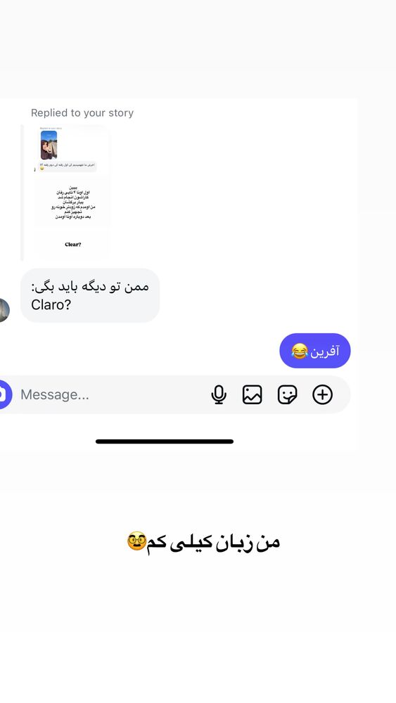  جدید ترین استوری اینستاگرام لیلی زمردیان