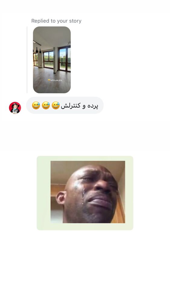  جدید ترین استوری اینستاگرام لیلی زمردیان