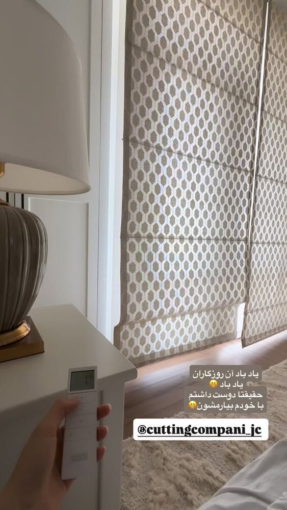  جدید ترین استوری اینستاگرام لیلی زمردیان