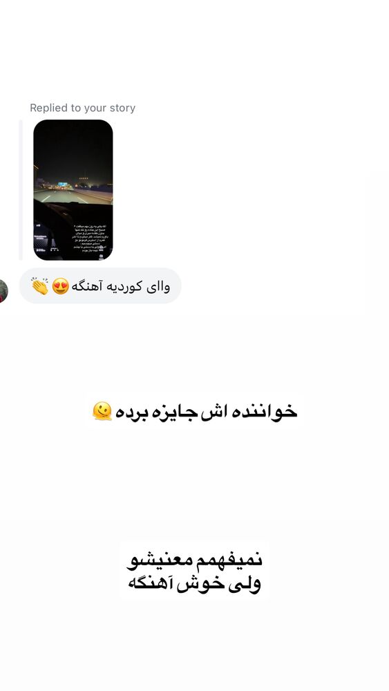  جدید ترین استوری اینستاگرام لیلی زمردیان