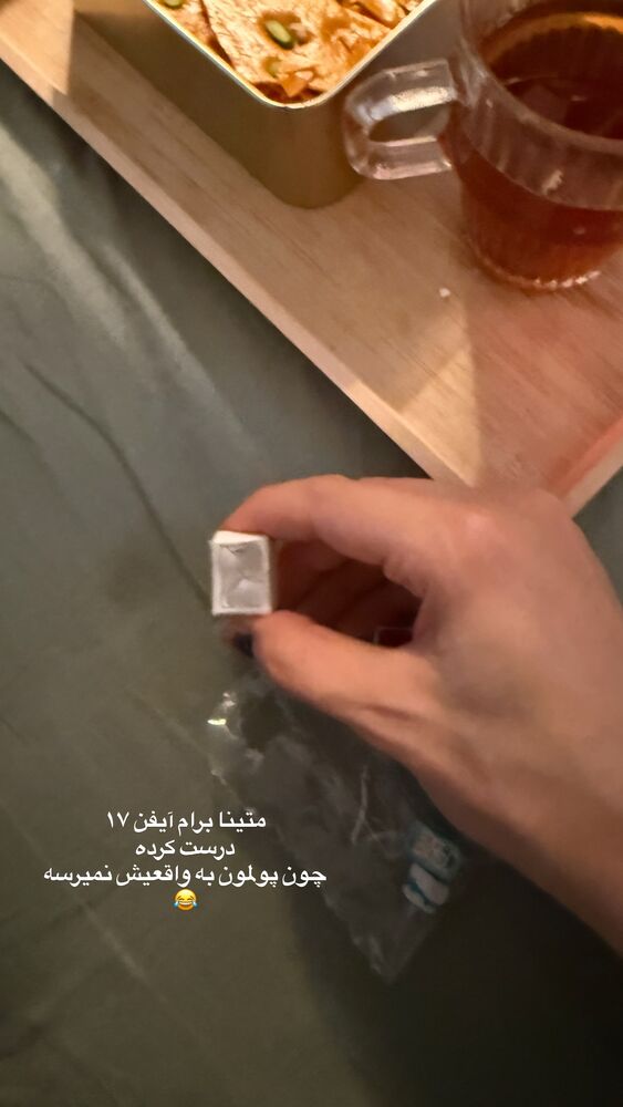  جدید ترین استوری اینستاگرام لیلی زمردیان