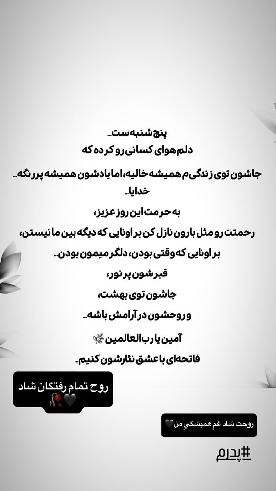  جدید ترین استوری اینستاگرام لنا سلامی