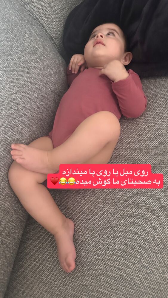  جدید ترین استوری اینستاگرام لنا سلامی