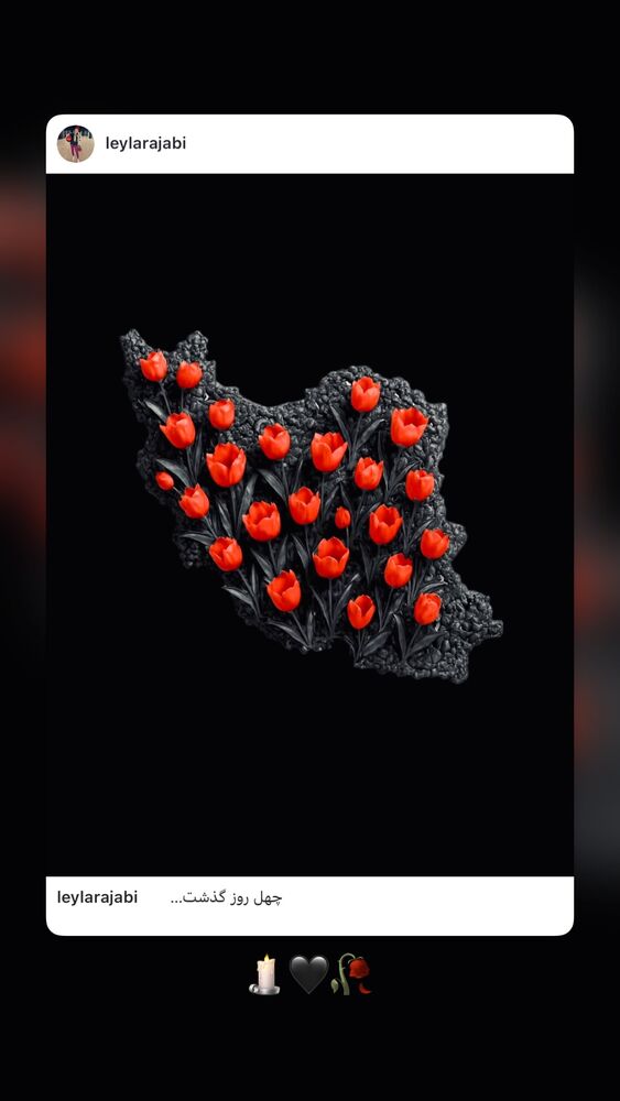  جدید ترین استوری اینستاگرام لیلا رجبی