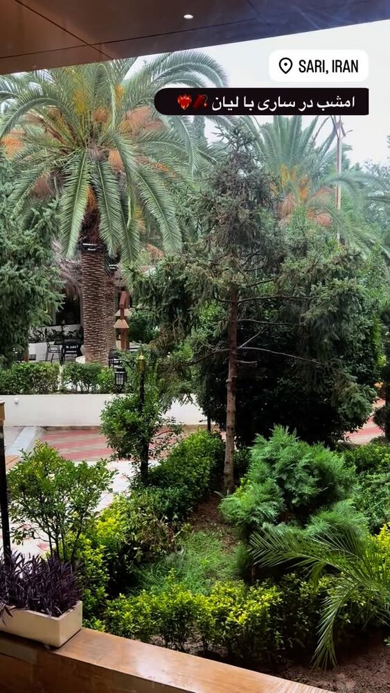  جدید ترین استوری اینستاگرام لیانا شریفیان