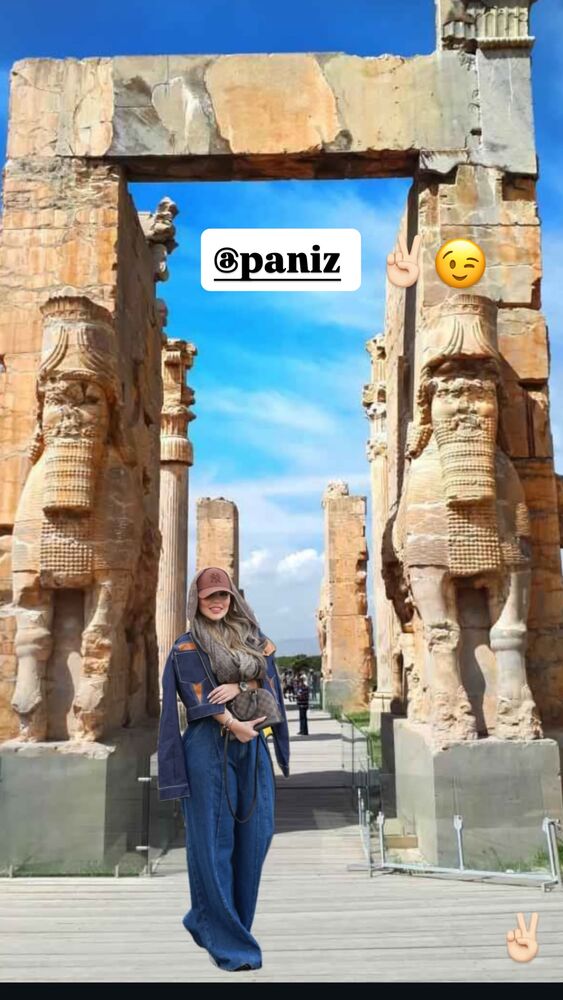  جدید ترین استوری اینستاگرام نازنین غریب پور