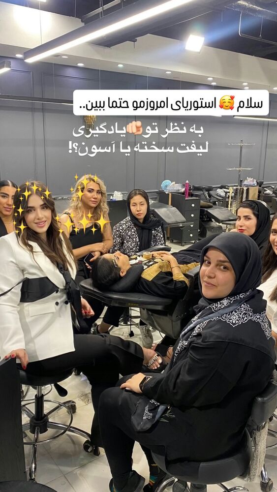  جدید ترین استوری اینستاگرام نازنین غریب پور