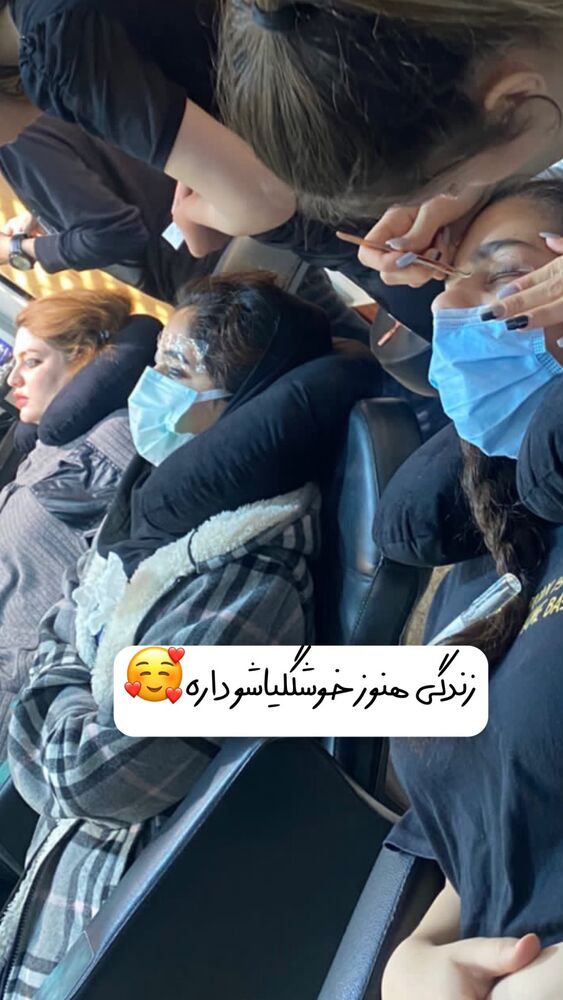  جدید ترین استوری اینستاگرام نازنین غریب پور