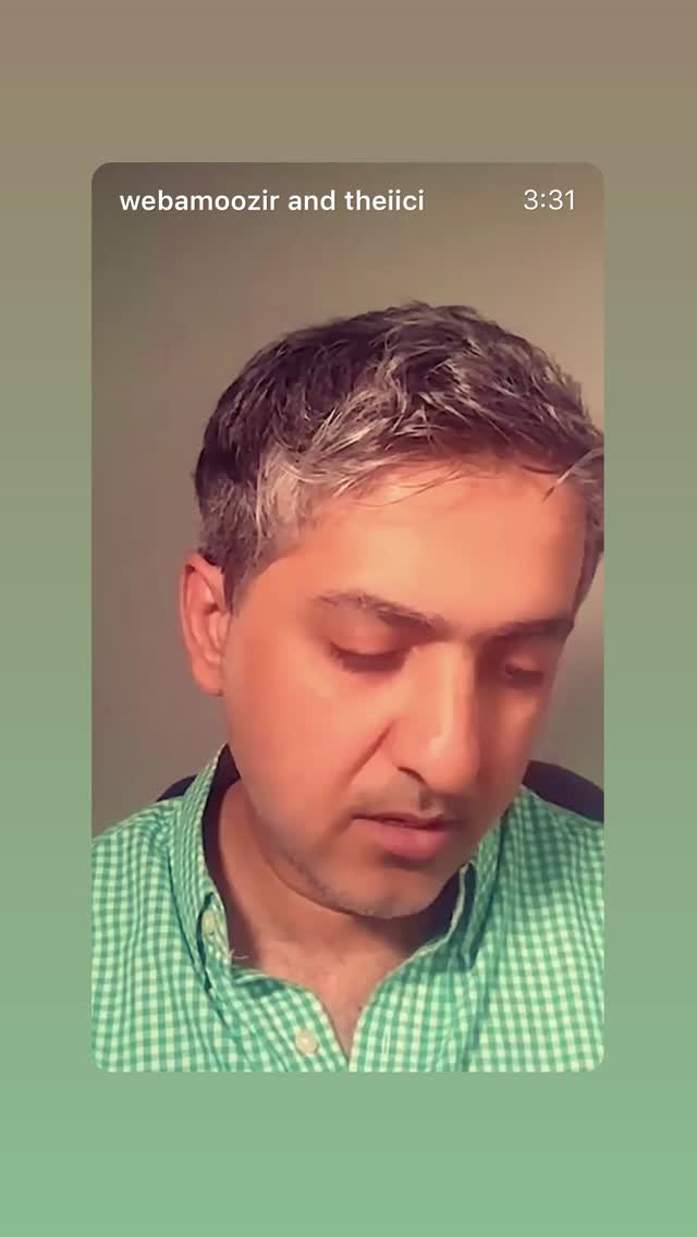  جدید ترین استوری اینستاگرام محمد جرجندی
