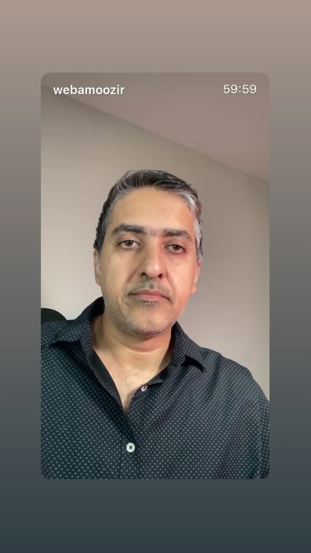  جدید ترین استوری اینستاگرام محمد جرجندی