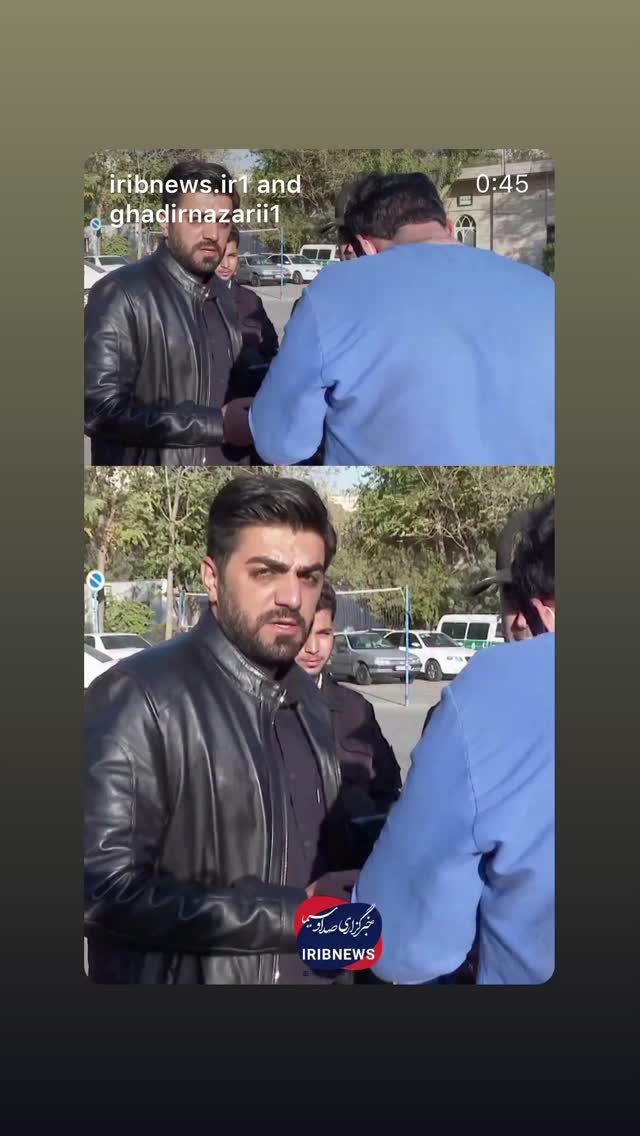  جدید ترین استوری اینستاگرام محمد جرجندی