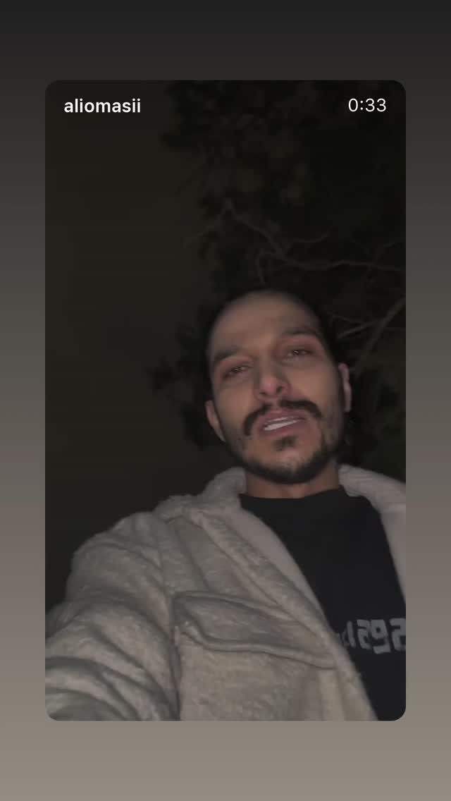  جدید ترین استوری اینستاگرام محمد جرجندی